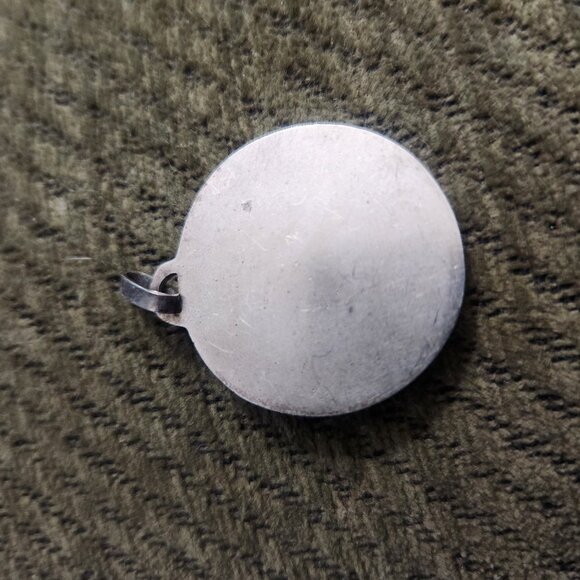 Vintage St. Jude Thaddeus Religious Charm Token Pendant Medal Made in France - Picture 6 of 10